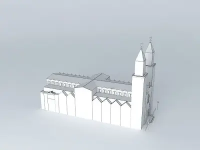 Basilica of Our Lady of Mount Carmel 3D model