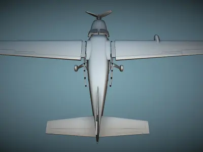 Cessna 208A Caravan - 3D Printable Model 3D print model