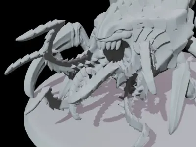 Psyker Hunter 3D print model