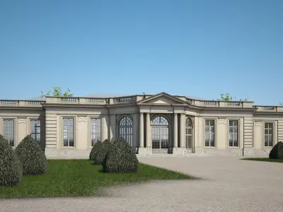 Classical Building IV 3D model