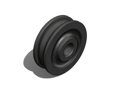 Roda Acoforja ACL 121 Wheel 3D model