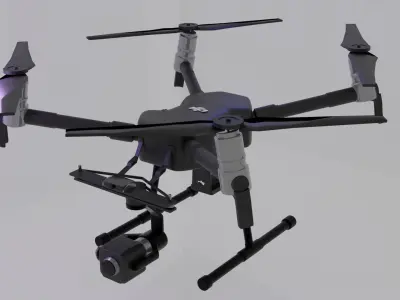 Drone DJI M200 3D model