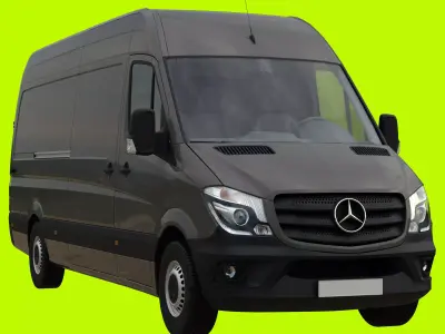 Mercedes-Benz Sprinter Panel Van SWB 2015 3D model