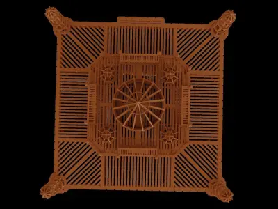 Taj Mahal 3D 3D model