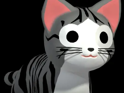 Chii nonrigged Free 3D model