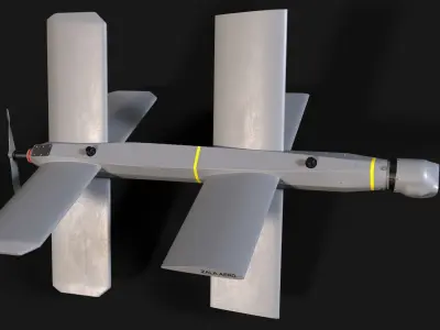 ZALA LANCET Kamikaze Attack Drone 3D model