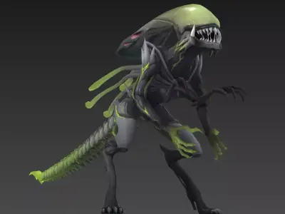 special shaped Low-poly 3D model