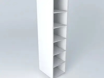 T0D tall shelf Free 3D model