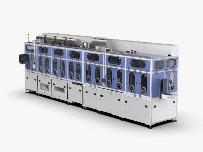 Soft Pack Lithium Battery Vacuum Injection Sealing Machine 3D model