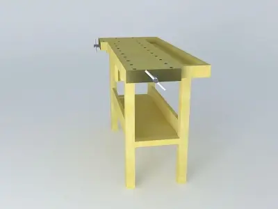 Work Bench Free 3D model