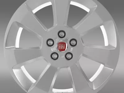 Fiat Doblo Cargo rim 2015 3D model