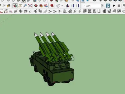 VT for BUK M2 3D model