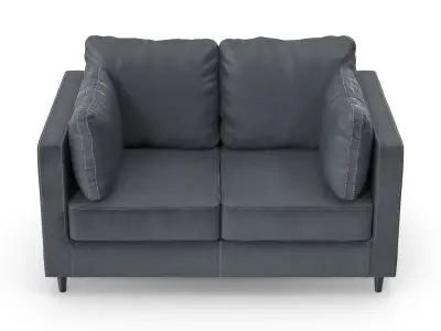 Loveseat - Set Part 3 Low-poly 3D model