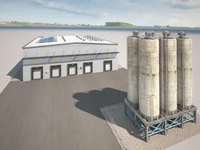 Cargo Complex 3 3D model