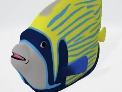 Angel Fish RJ 3D model