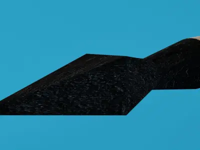 Cavalry Lance Low-poly 3D model