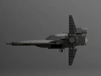 Imperial V-wing Starfighter 3D model