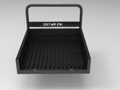 Cajon para Toyota FJ45 Free low-poly 3D model