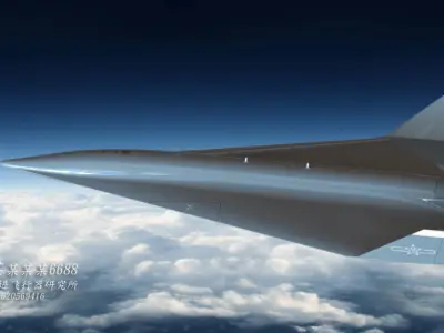 WZ-8 Hypersonic Reconnaissance Drone 3D model