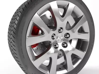 Mazda Cx-7 Wheel 3D model