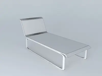 Lounger Marina Tidelli Free 3D model