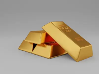 Fine Gold 3D model