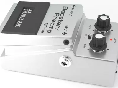 BOSS - effects pedals BP-1W 3D model