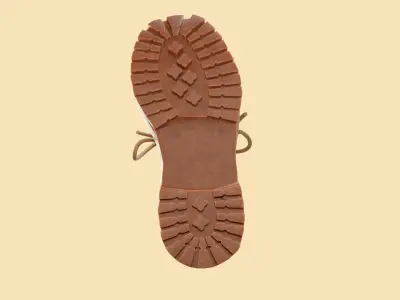 TIMBERLAND BOOT Free low-poly 3D model