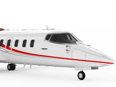Bombardier Learjet 60 3D model