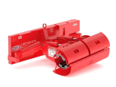 HD Pole Setter Heavy Duty 3D model