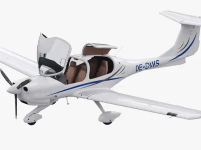 Diamond DA40 NG 3D model