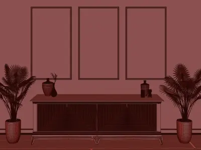 Furniture living room Free 3D model purchase