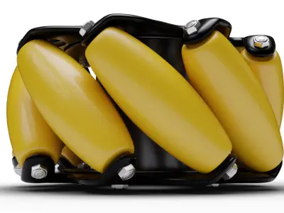 Mecanum wheel 3D model