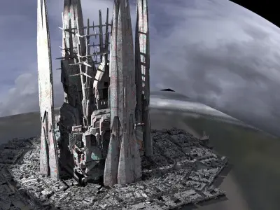 Star Trek City Under construction 3D model