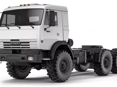 Kamaz 44108 2003 3D model