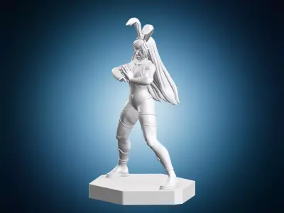 Power Bunny Suit Chainsaw Man Miniature 3D print model