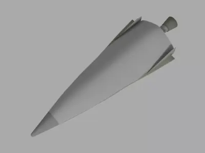 Model 192 ISINGLASS reconnaissance aircraft 3D print model