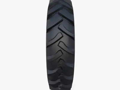 Tractor Tire v2 3D model