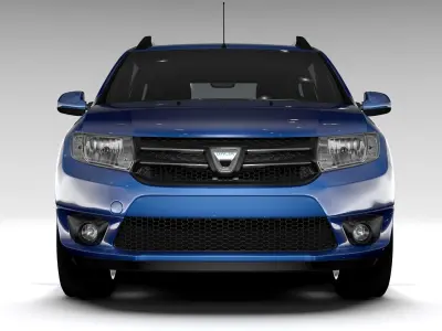 Dacia Logan MCV 2016 3D model