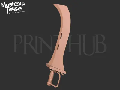 Mushoku Tensei Jobless Reincarnation - Eris Boreas Greyrat sword 3D print model