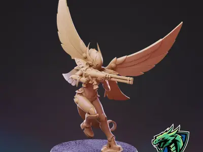 Galaxy Elves - Male Vengeful Wasps Pose 4 3D print model