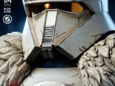 STAR WARS Imperial Rage Trooper Portrait Bust 3D print model