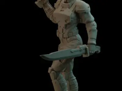 ranger squad 3D Model Pack