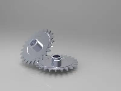 bicycle sprocket Involute teeth 3D model