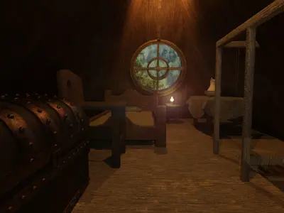 Morgane Le Fay Cottage 3D model