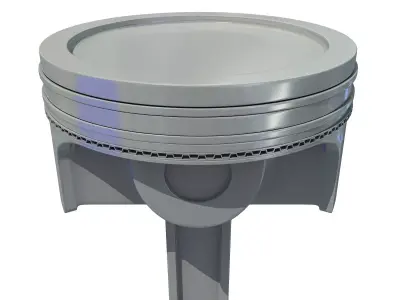 Piston engine 3D model