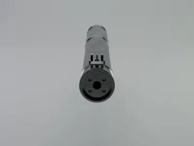 VSS Vintorez silencer Free low-poly 3D model
