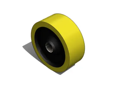 Wheel Schioppa R 414 BFS Roda 3D model
