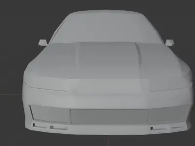 Low Poly gameready Nissan Skyline R32 Free low-poly 3D model