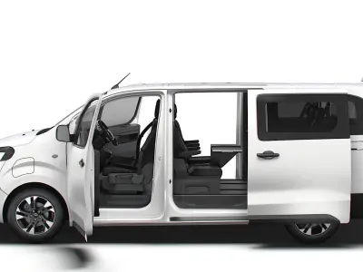 Opel Zafira Life E L3 BusinessVIP HQInterior 2025 3D model